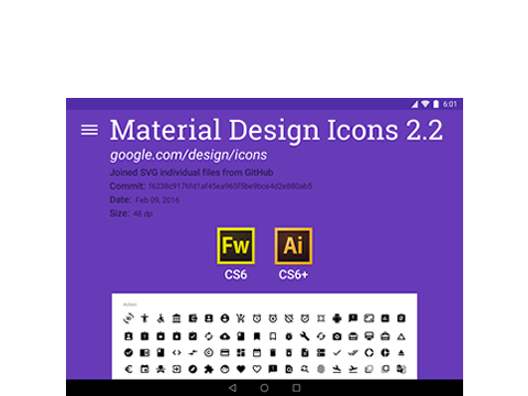 Material Design Icons 2.2